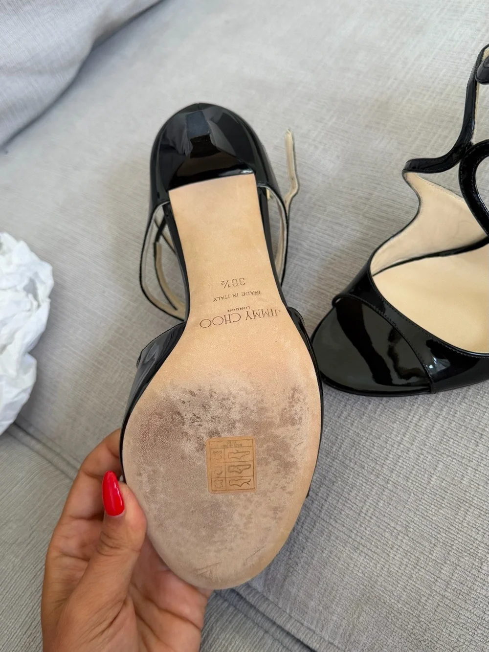 Jimmy Choo heels 75